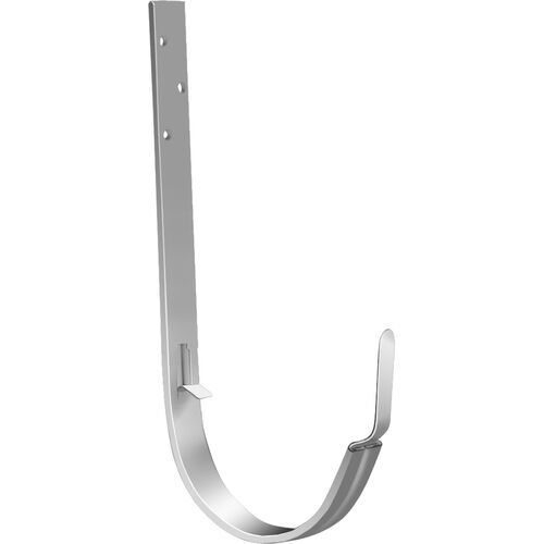 Металлический кронштейн для желоба Grand Line, белый цвет купить в Омске