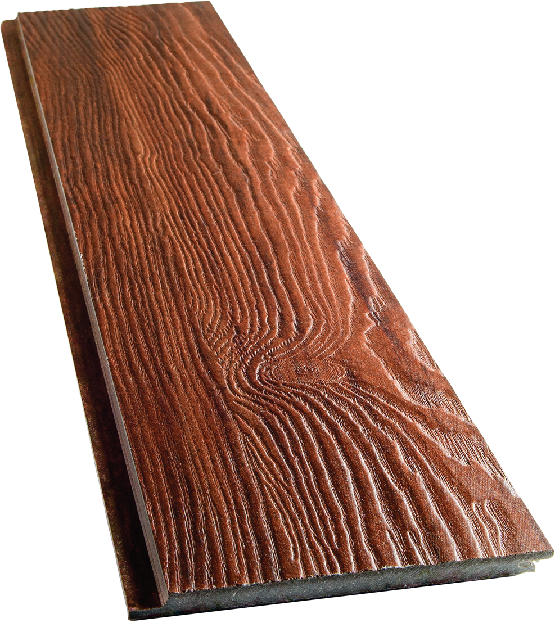 Фиброцементный сайдинг SidWood с древесной текстурой W-117 Клик купить в Омске