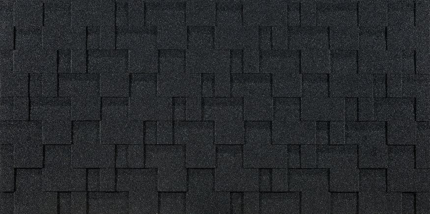 Гибкая черепица EURASIA Docke, Лабиринт, Серый купить в Омске