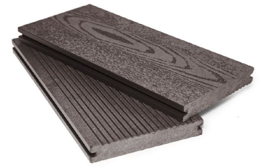 Террасная доска ДПК МАССИВ АЙ-ТЕХПЛАС цвет венге купить в Омске