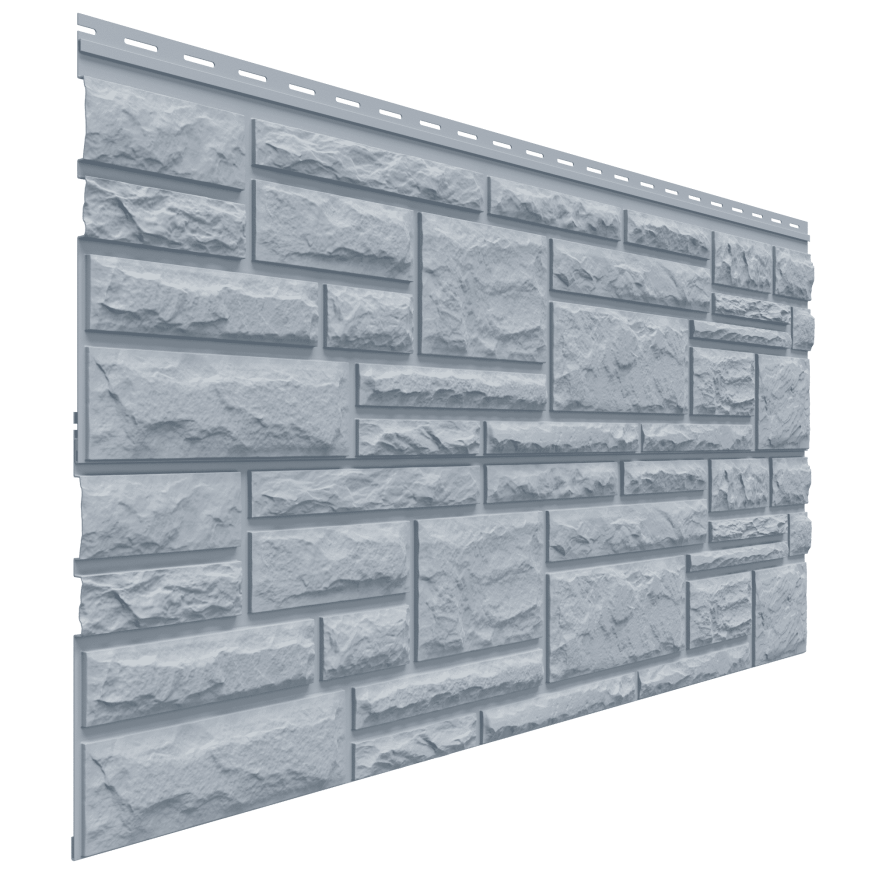 Фасадная панель Доломит, RockVin, Цвет серо-голубой. купить в Омске