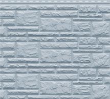 Фасадная панель Доломит, RockVin, Цвет серо-голубой.