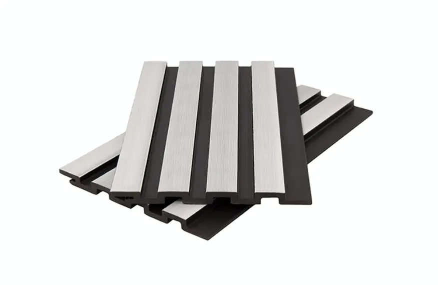 Стеновая панель брусковая из ДПК Polivan Group CO-EX MIX, White купить в Омске