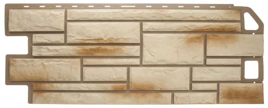 Фасадная панель Альта-Профиль Камень Ракушечник купить в Омске