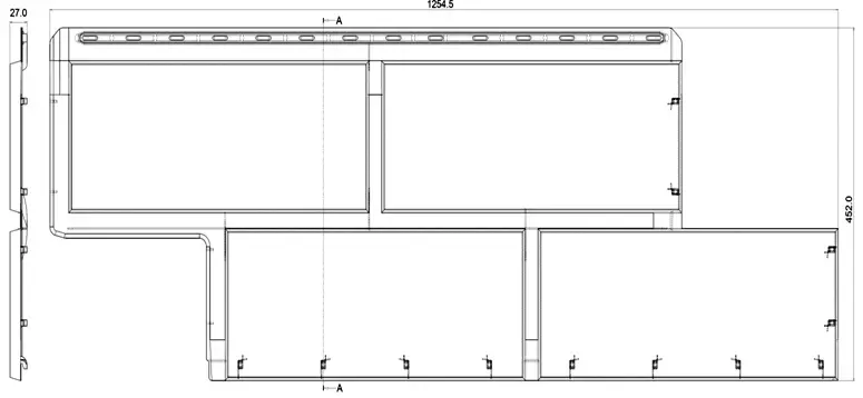 Фасадная панель Альта-профиль Неаполь ЭКО Бежевый купить в Омске