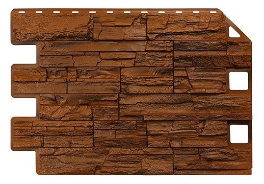 Фасадная панель Royal Stone, Скалистый камень, Калгари купить в Омске