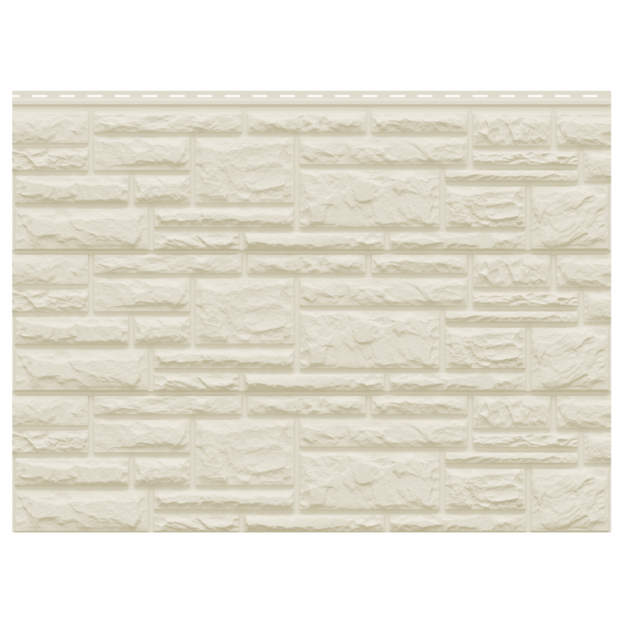 Фасадная панель Доломит, RockVin, Цвет слоновой кости. купить в Омске