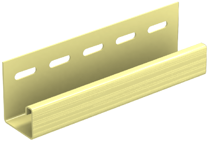 J-планка Ю-пласт, Классика, Кремовый оттенок купить в Омске