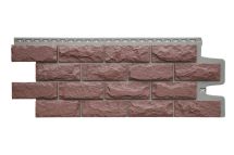 Фасадные панели Grand Line, Колотый Камень Design Plus, Корица (темно-бежевый шов)