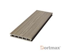 Террасная доска FOLK из ДПК Серого цвета