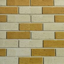 Фасадная плитка Кирисс Фасад, Гладкий кирпич с фаской модель №12