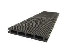 Террасная доска ДПК NanoWood «Lite» Серия Velvetto односторонняя Антрацит