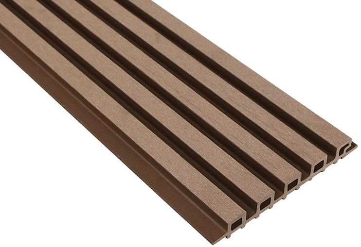 Панель ДПК Outdoor 3D, шлифованная, цвет дуб купить в Омске