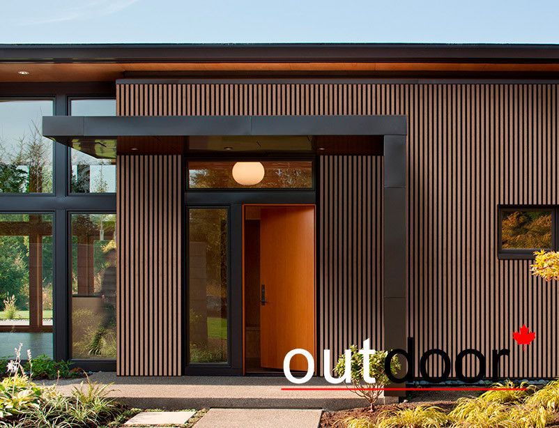 Панель ДПК Outdoor 3D, шлифованная, цвет дуб купить в Омске