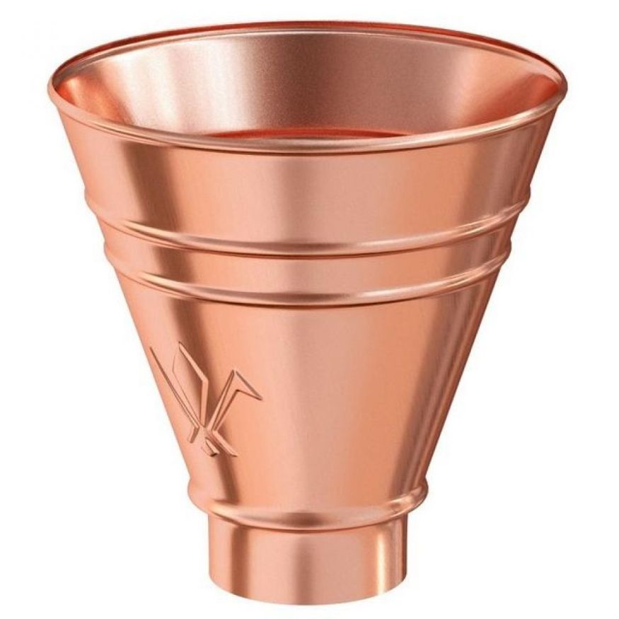 Водосборная воронка круглая Aquasystem, медь 150/100 купить в Омске