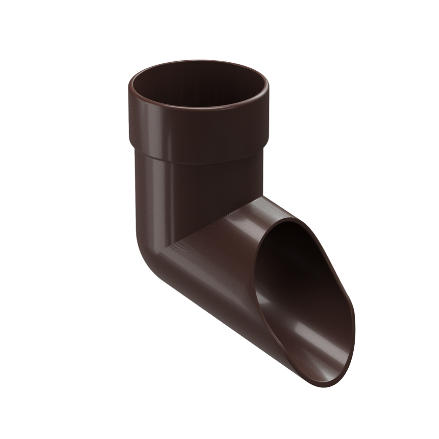 Наконечник водосточной трубы Docke Lux, Шоколад купить в Омске