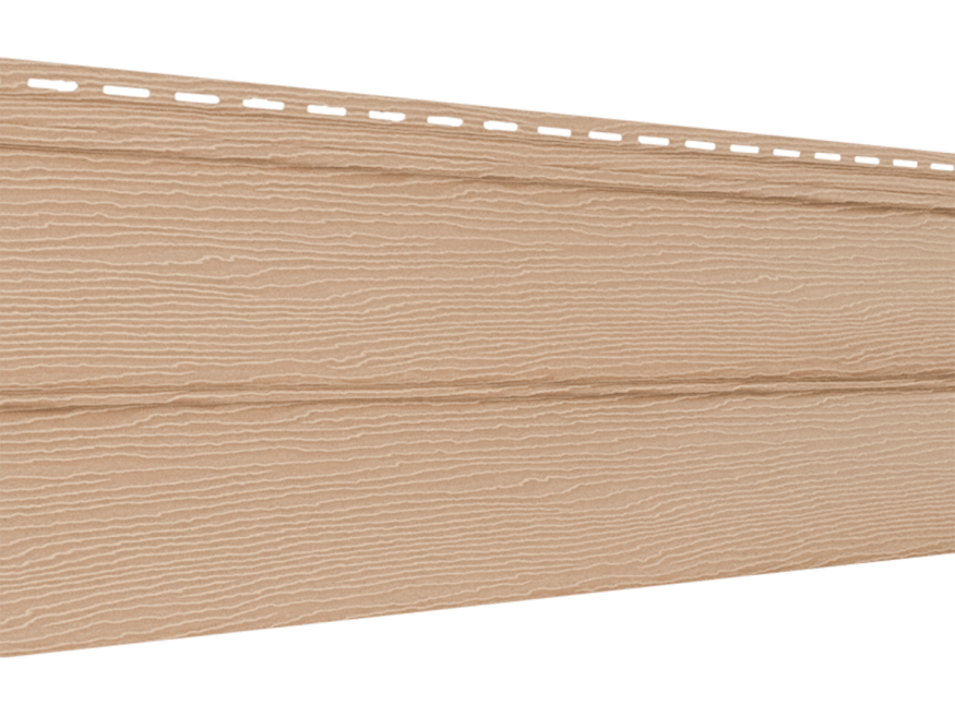 Виниловый сайдинг Ю-Пласт, Блок Хаус, Цвет бежевый купить в Омске