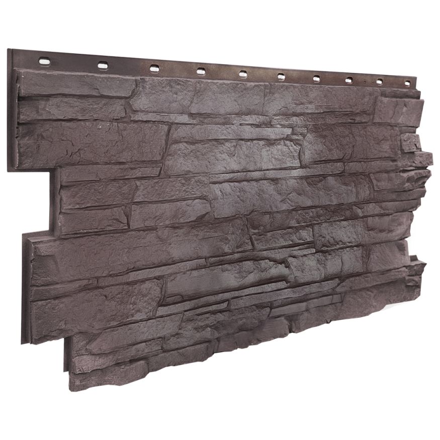 Фасадная панель FineBer Скала, Жёлто-коричневый купить в Омске