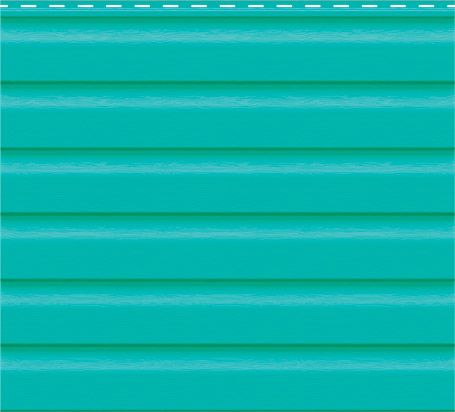 Виниловый сайдинг Доломит Classic в цвете бирюза купить в Омске