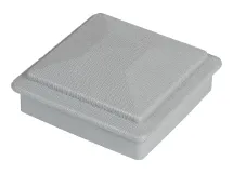 Крышка верхняя ПВХ для столба 125х125 Deckart Серый