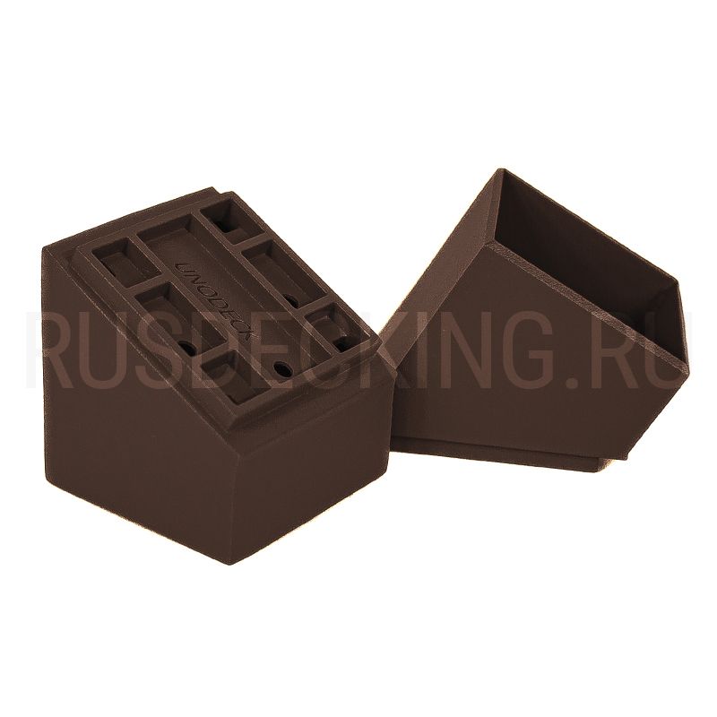 Крепление балясины наклонное RusDecking Unodeck Венге купить в Омске