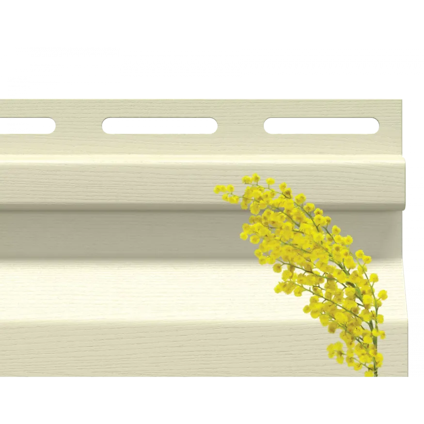 Виниловый сайдинг ТЕХНОНИКОЛЬ Корабельный брус, Мимоза купить в Омске