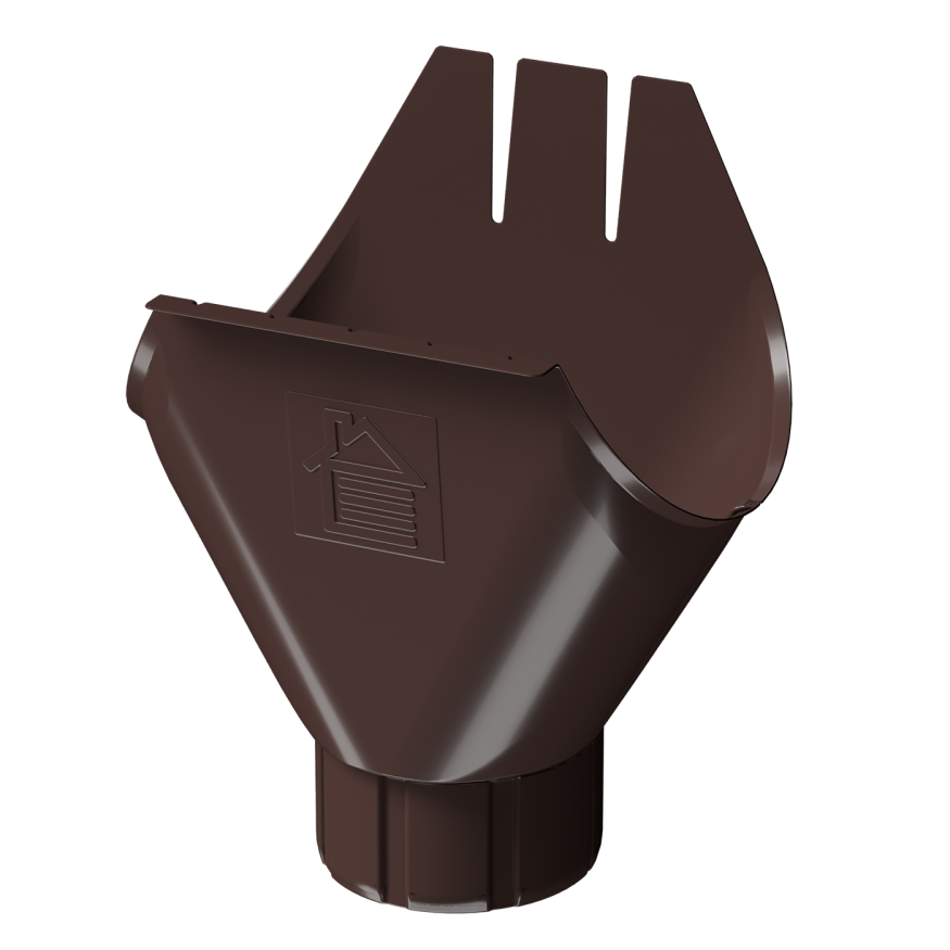 Водосточная воронка Docke Stal Premium, цвет Шоколад купить в Омске