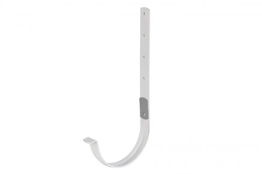 Кронштейн для желоба металлический, Альта-Профиль, Элит Белый купить в Омске