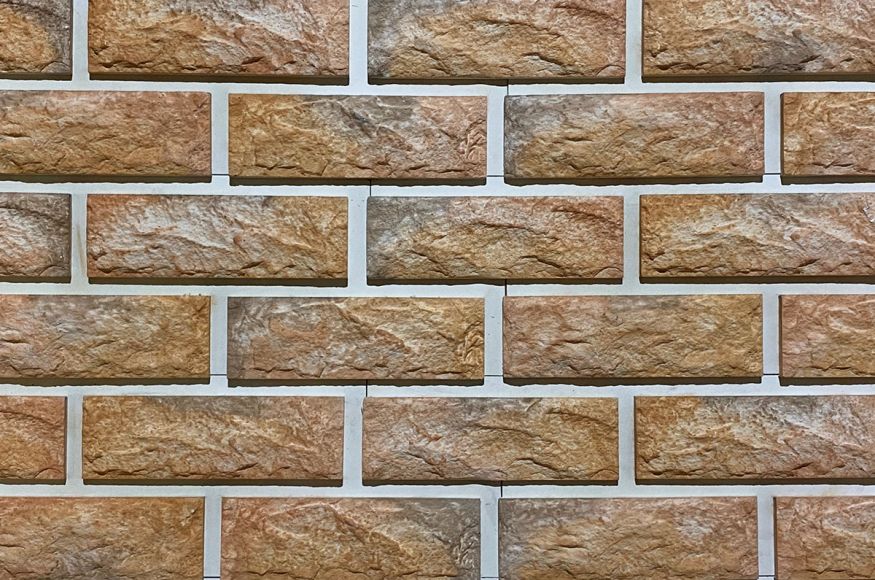 Фиброцементные панели КАНЬОН Сколотый кирпич - 35 купить в Омске