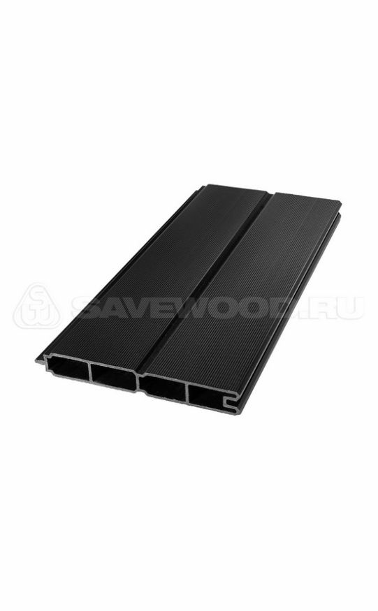 Забор из ДПК Savewood, SW Agger глянцевый, Черный купить в Омске