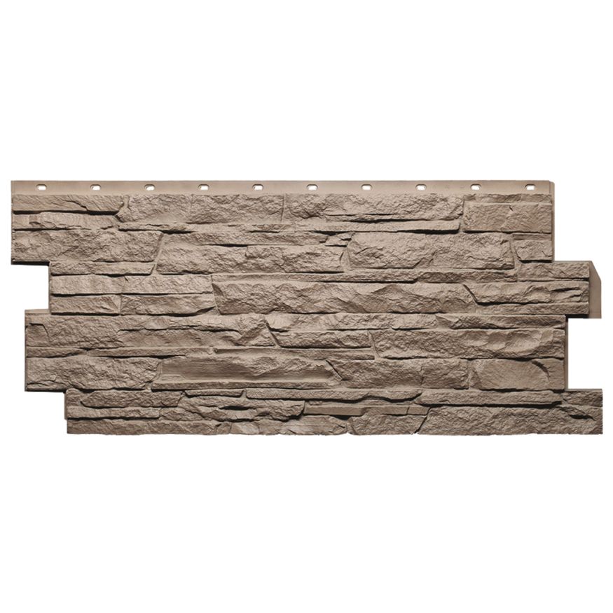 Фасадная панель FineBer Скала, Песочный купить в Омске