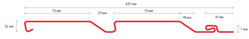 Виниловый сайдинг ТЕХНОНИКОЛЬ Корабельный брус, Эдельвейс купить в Омске