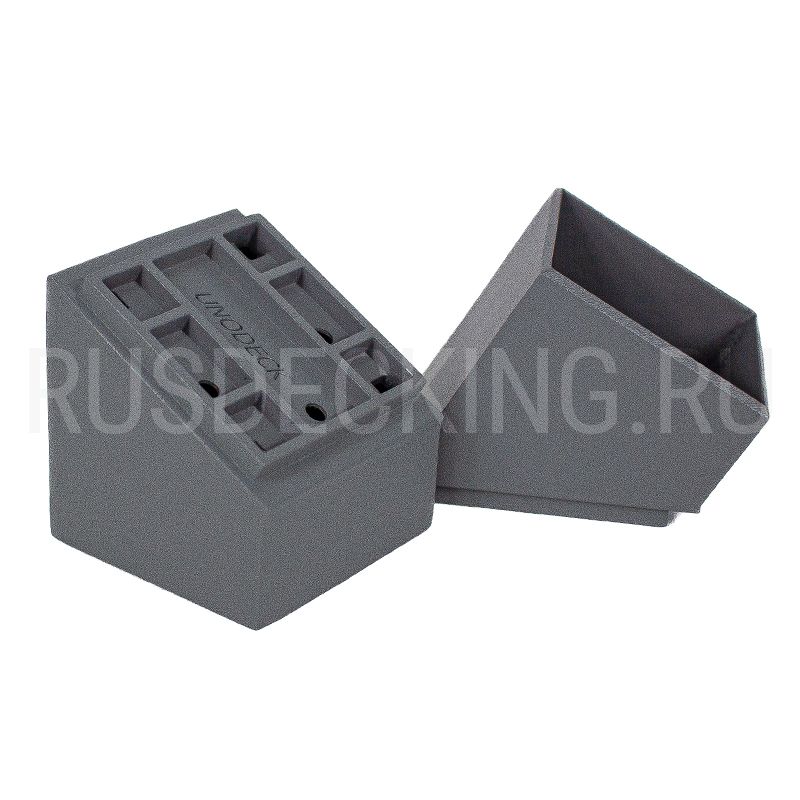 Крепление балясины наклонное RusDecking Unodeck Серый купить в Омске