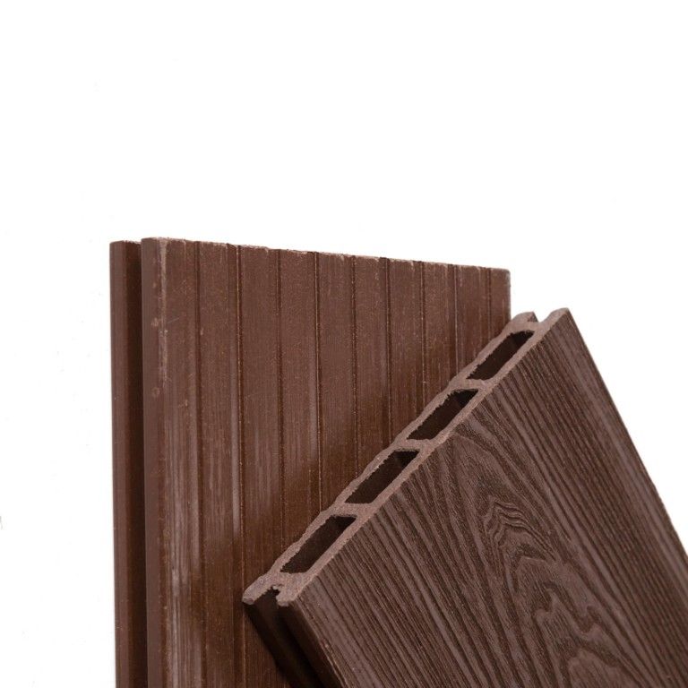 Террасная доска Ecodecking Комфорт 3D Шоколад купить в Омске