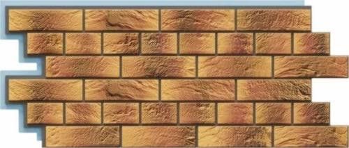Фасадная термопанель Доломит Венецианский Кирпич 40 мм, Нарва купить в Омске