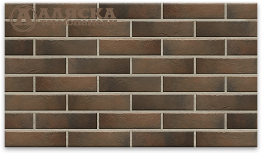 Фасадные термопанели Аляска 26. Retro brick cardamon купить в Омске