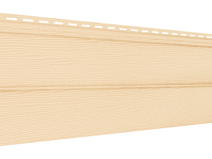 Виниловый сайдинг Ю-Пласт, Блок Хаус, Цвет Кофе с молоком. купить в Омске