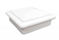 Крышка верхня для столба GardenParkett, Белая купить в Омске