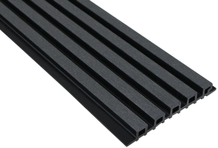 Панель ДПК Outdoor 3D с черной шлифованной поверхностью купить в Омске