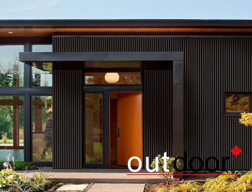 Панель ДПК Outdoor 3D с черной шлифованной поверхностью купить в Омске