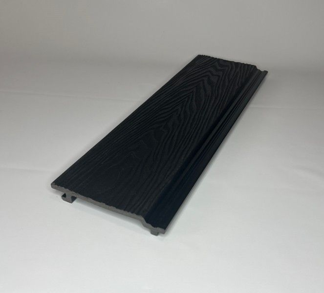 Фасадная доска Ecodecking Экстра 3D Графит купить в Омске