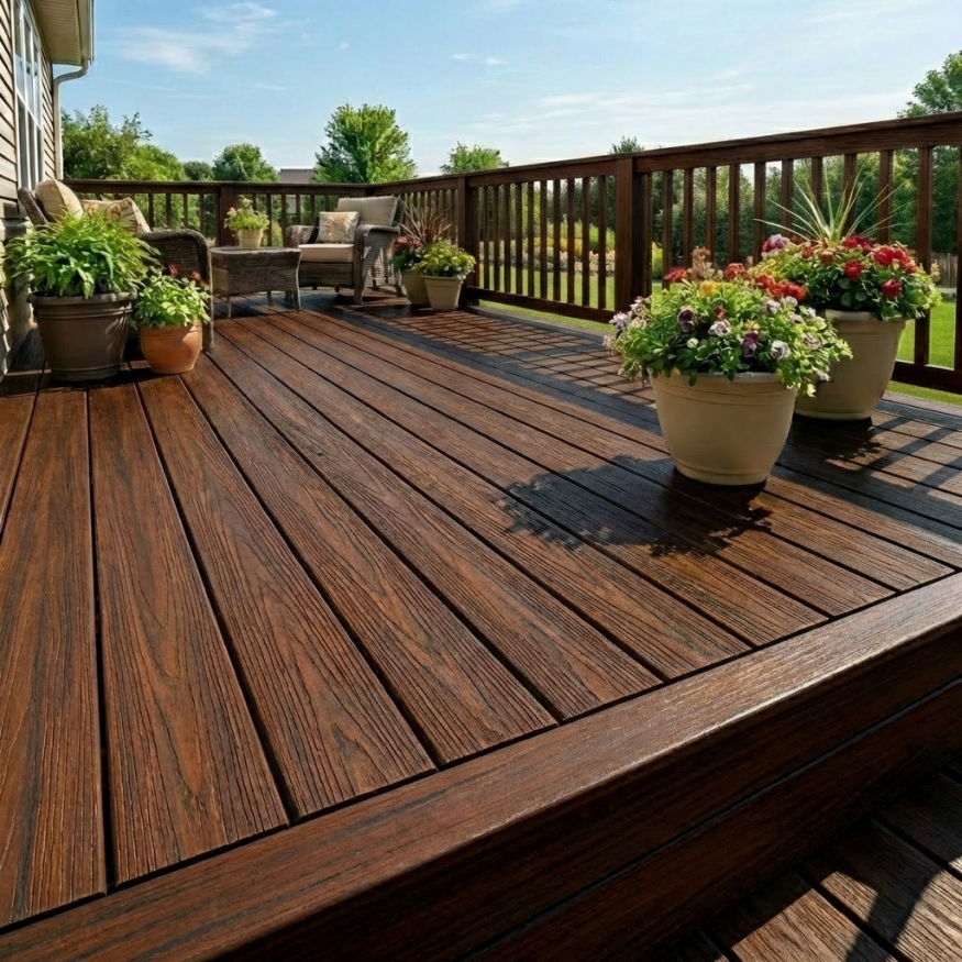 Террасная доска ДПК GardenParkett Табула, Венге купить в Омске