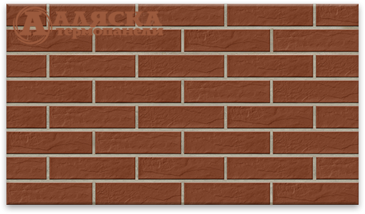 Фасадные термопанели Аляска серия Элевация 08. Rot rustik купить в Омске