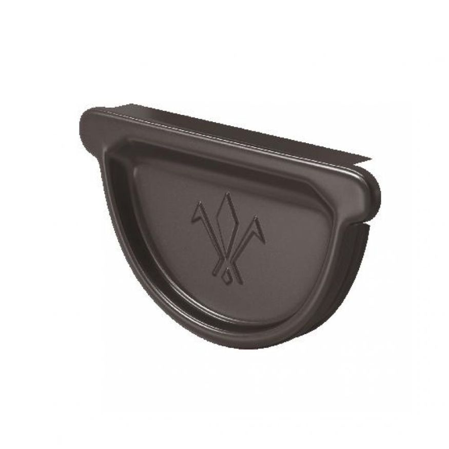 Универсальная заглушка с резиновым уплотнителем Aquasystem RR 32, тёмно-коричневая 150/100 купить в Омске