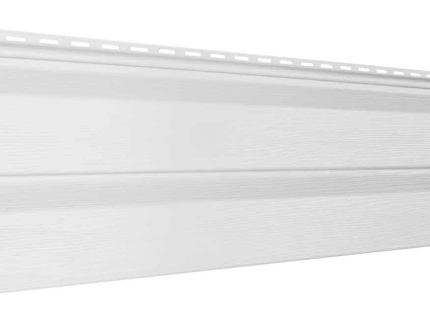 Виниловый сайдинг Ю-пласт, Доска корабельная, Белый. купить в Омске