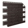 Фасадная панель FineBer, Баварский кирпич, Тёмно-коричневый купить в Омске