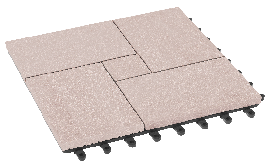 Модульный паркет ДПК GRINDERDECO Люкс 7 Белый дуб купить в Омске