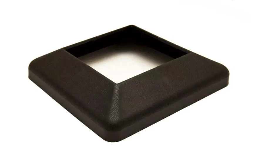 Крышка нижняя ПВХ для столба 125х125 Deckart Графит купить в Омске