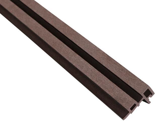 Угловая деталь для ДПК панели Outdoor, шлифованный морёный дуб купить в Омске