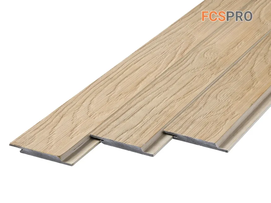 Фиброцементный сайдинг FCSPRO Click Shtil Ясень купить в Омске